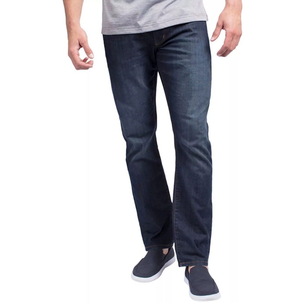 Travis Mathew Legacy Jean Mens 36 Indigo Denim Stretch Performance Casual Travel